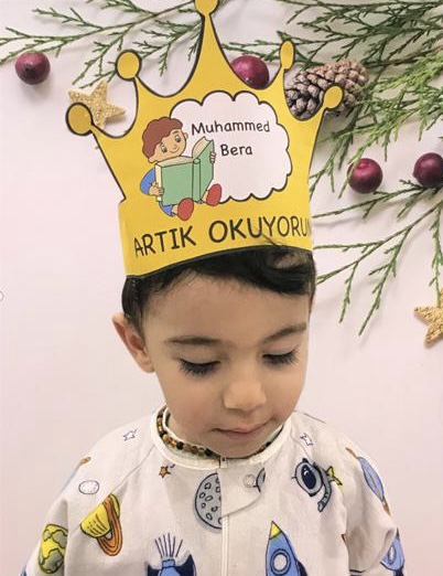 İsimli Artık Okuyorum Taçları