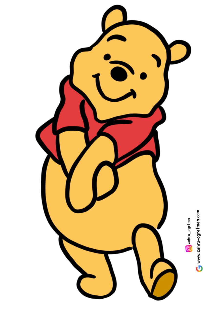 Winnie the pooh A4 Pano Görselleri