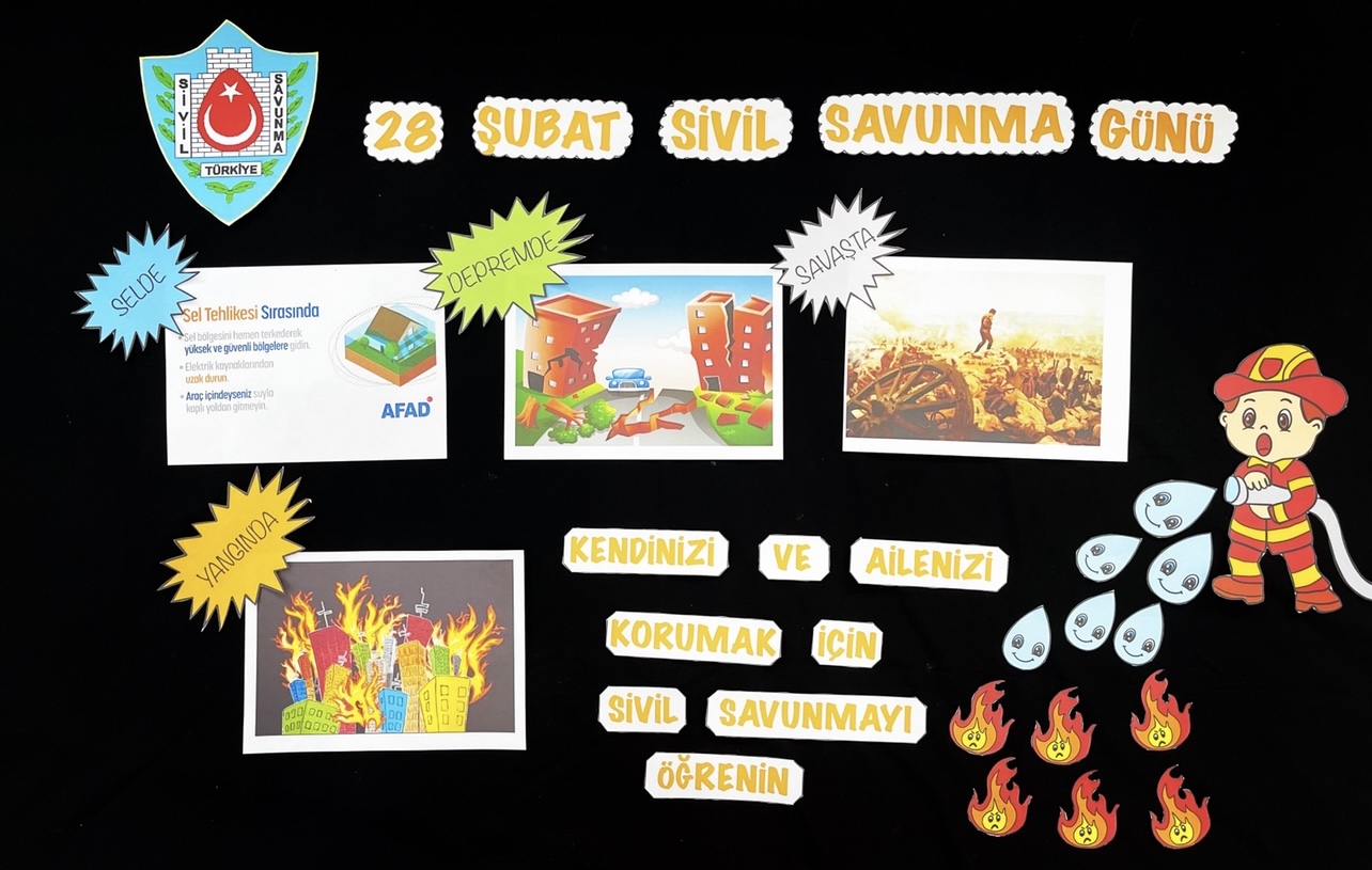 28 Şubat Sivil Savunma Günü Pano Etkinliği