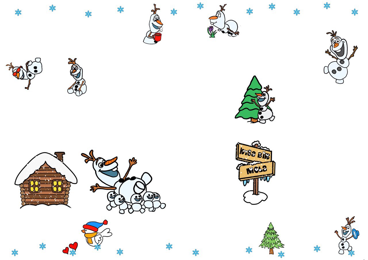 Olaflı Karne Baskı Süslemeleri