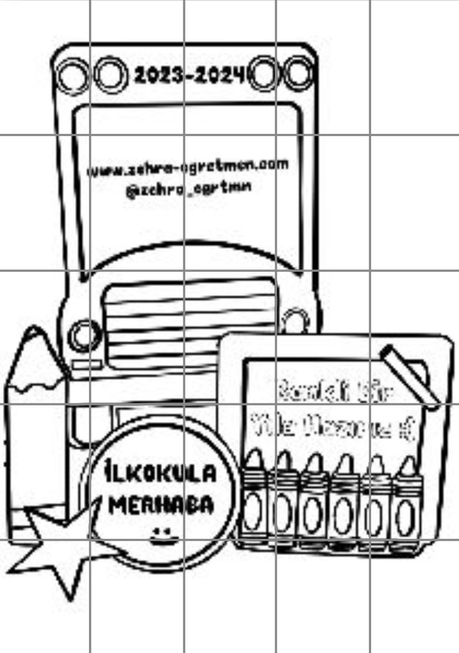 25 A4 İlkokula Merhaba Okul Servisi RENKSİZ