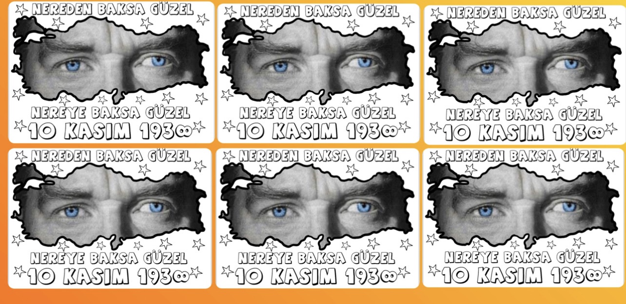 10 Kasım Boyama ( Nereden Baksan Güzel Nereye Baksa Güzel)