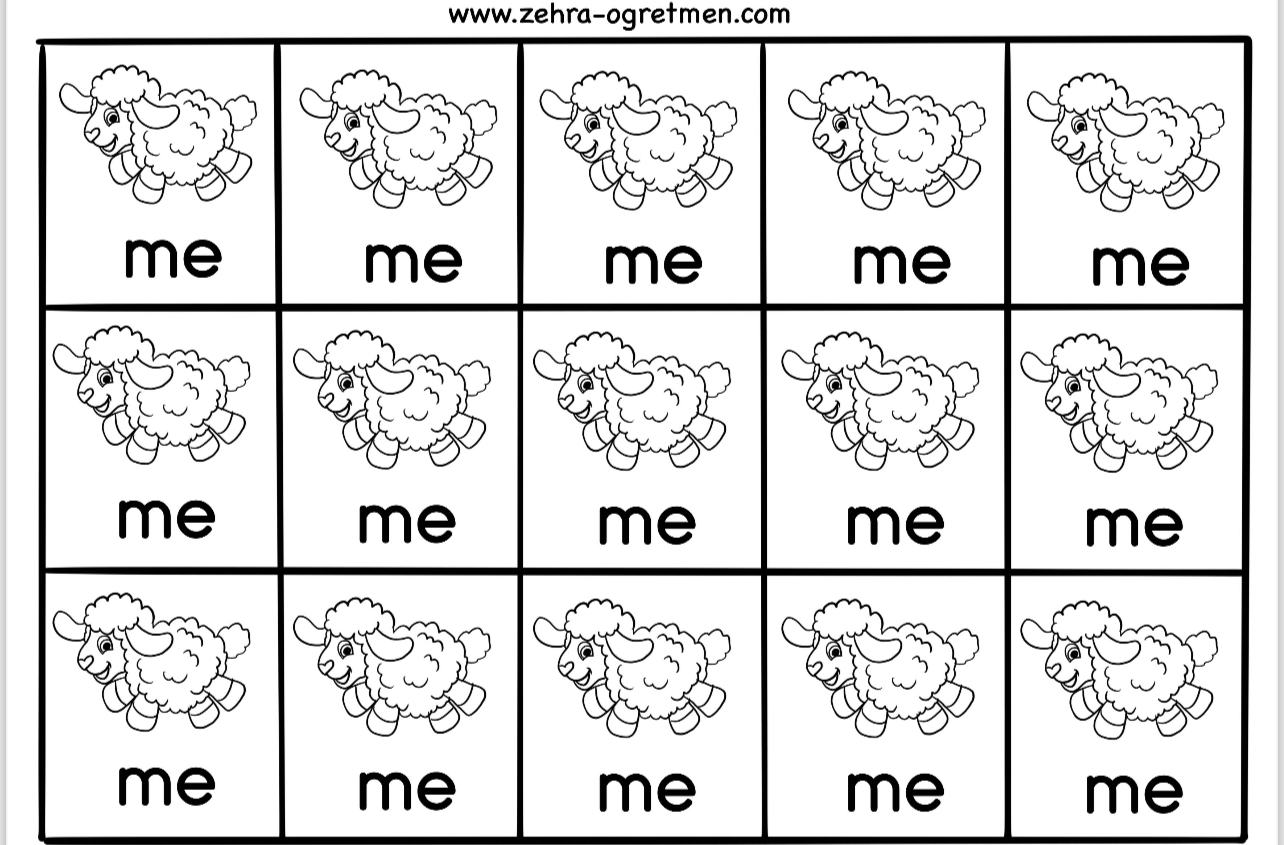 M Sesi Defter Dikte Görselleri ( 15 Öğrenci İçin RENKSİZ)