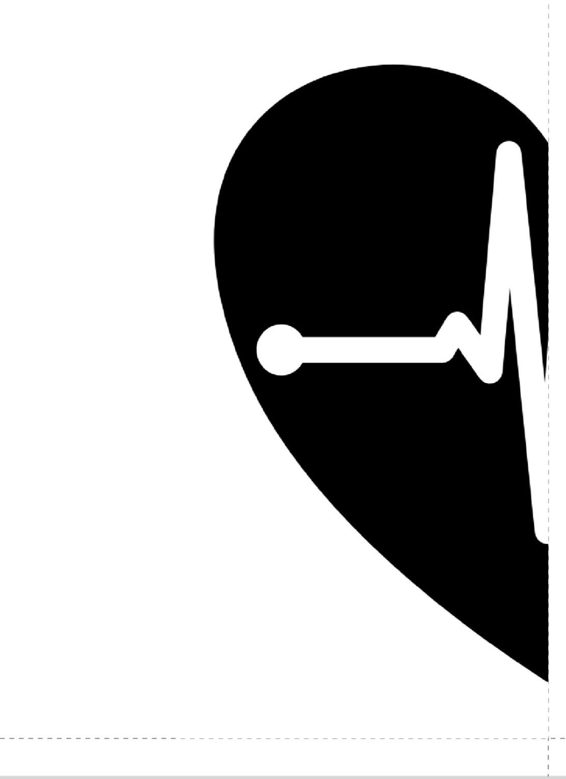 ( 10 Kasım Pano 6) Siyah Kalpler 2 A4