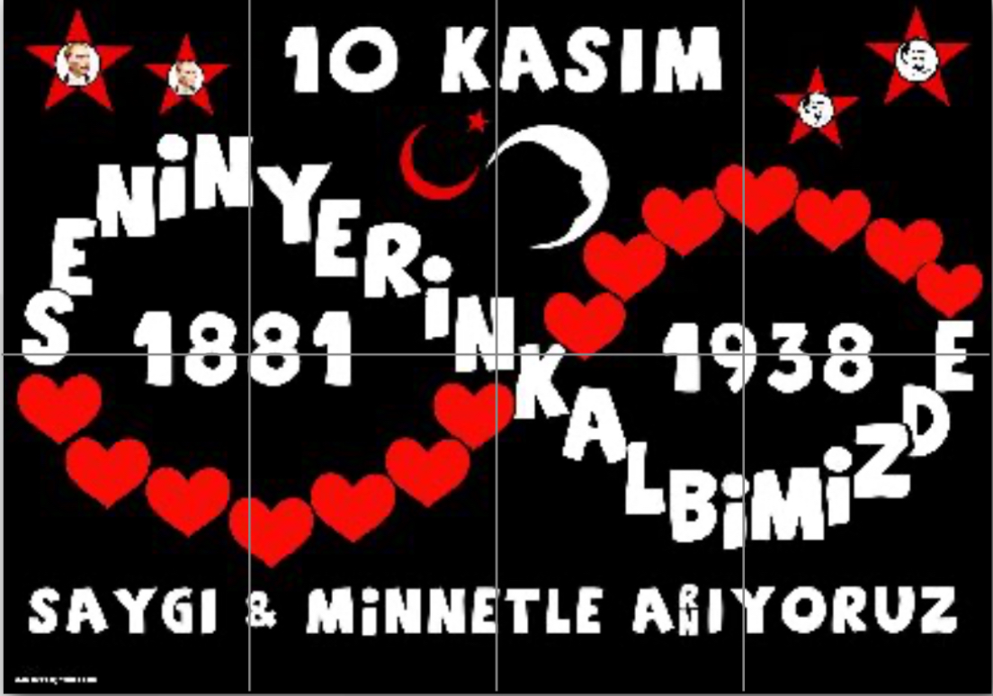 8 A4 Senin Yerin Kalbimizde Panosu