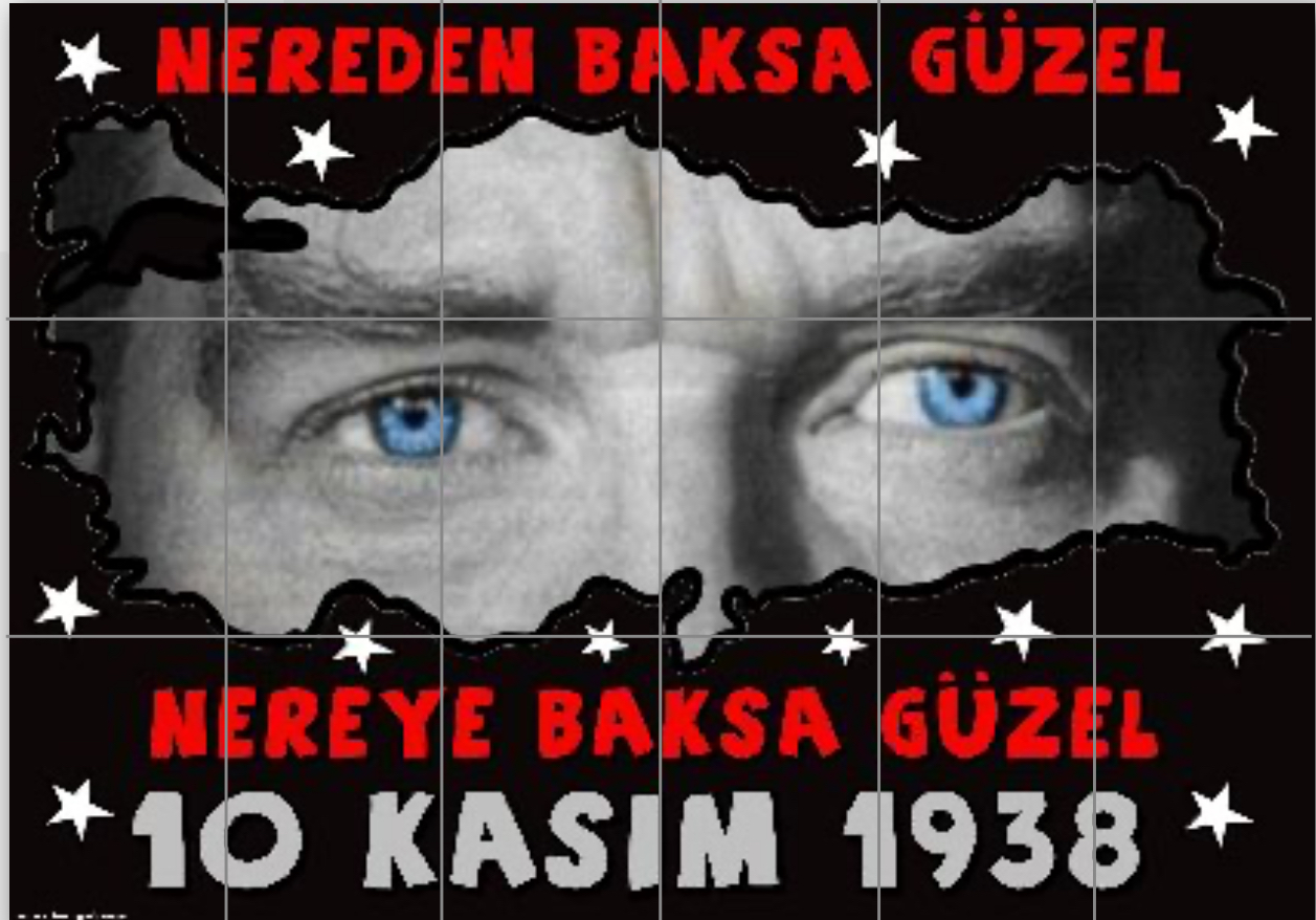 18 A4 Nereden Baksan Güzel Nereye Baksan Güzel Panosu