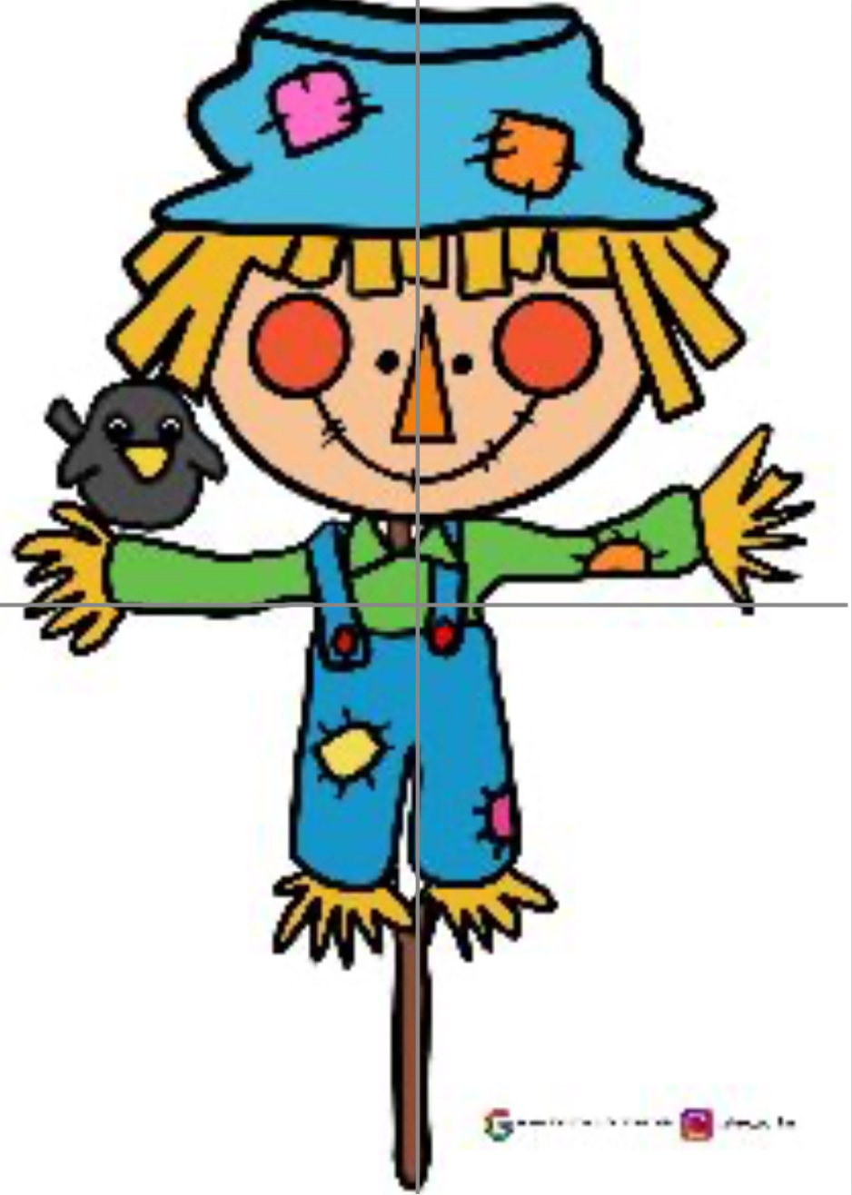 4 A4 Korkuluk Renkli Renksiz