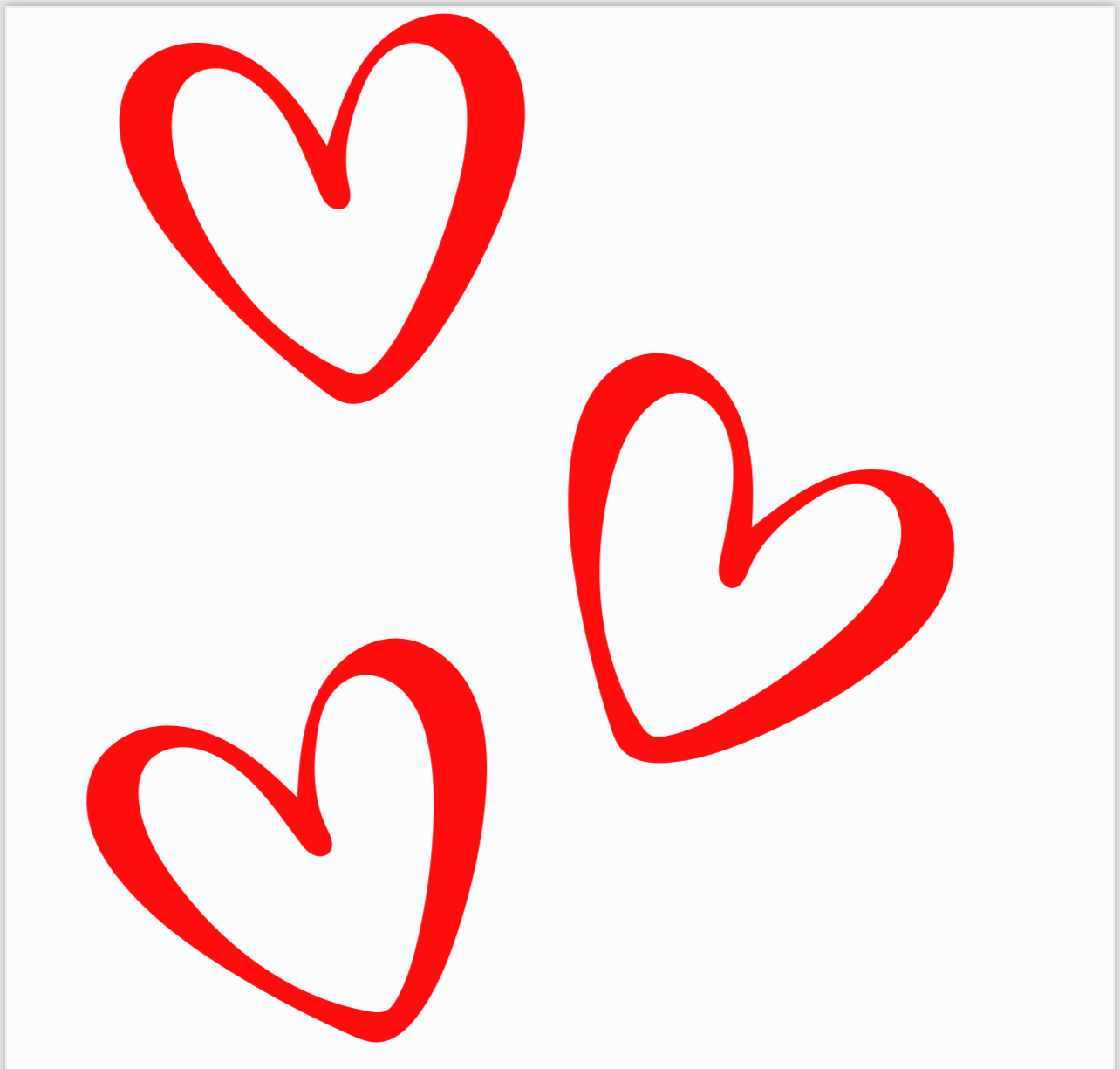 ( Öğretmenler Günü PANO 2 ) Kalpler