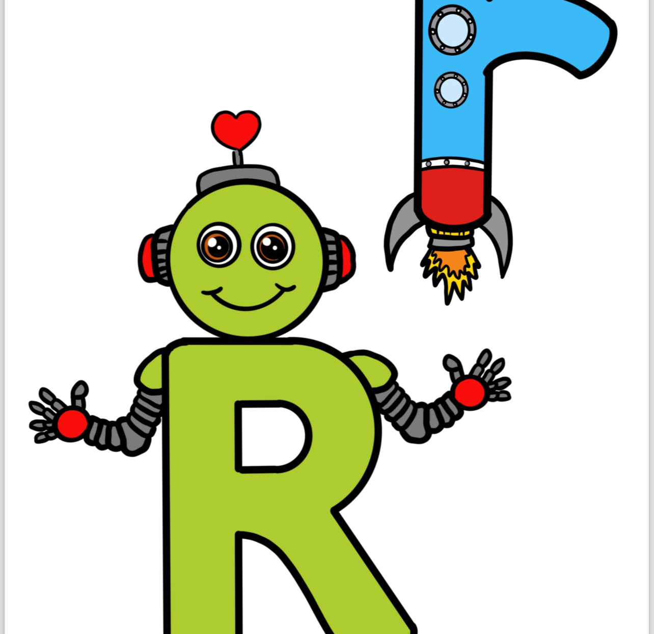 R Sesi İnteraktif Defter Etkinliği