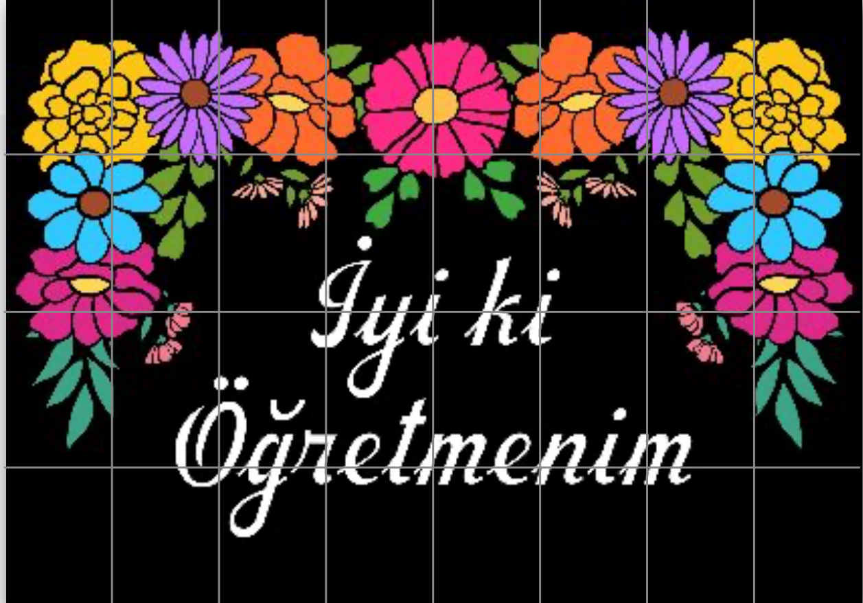 ( PARÇALI PANO 2) 32 A4