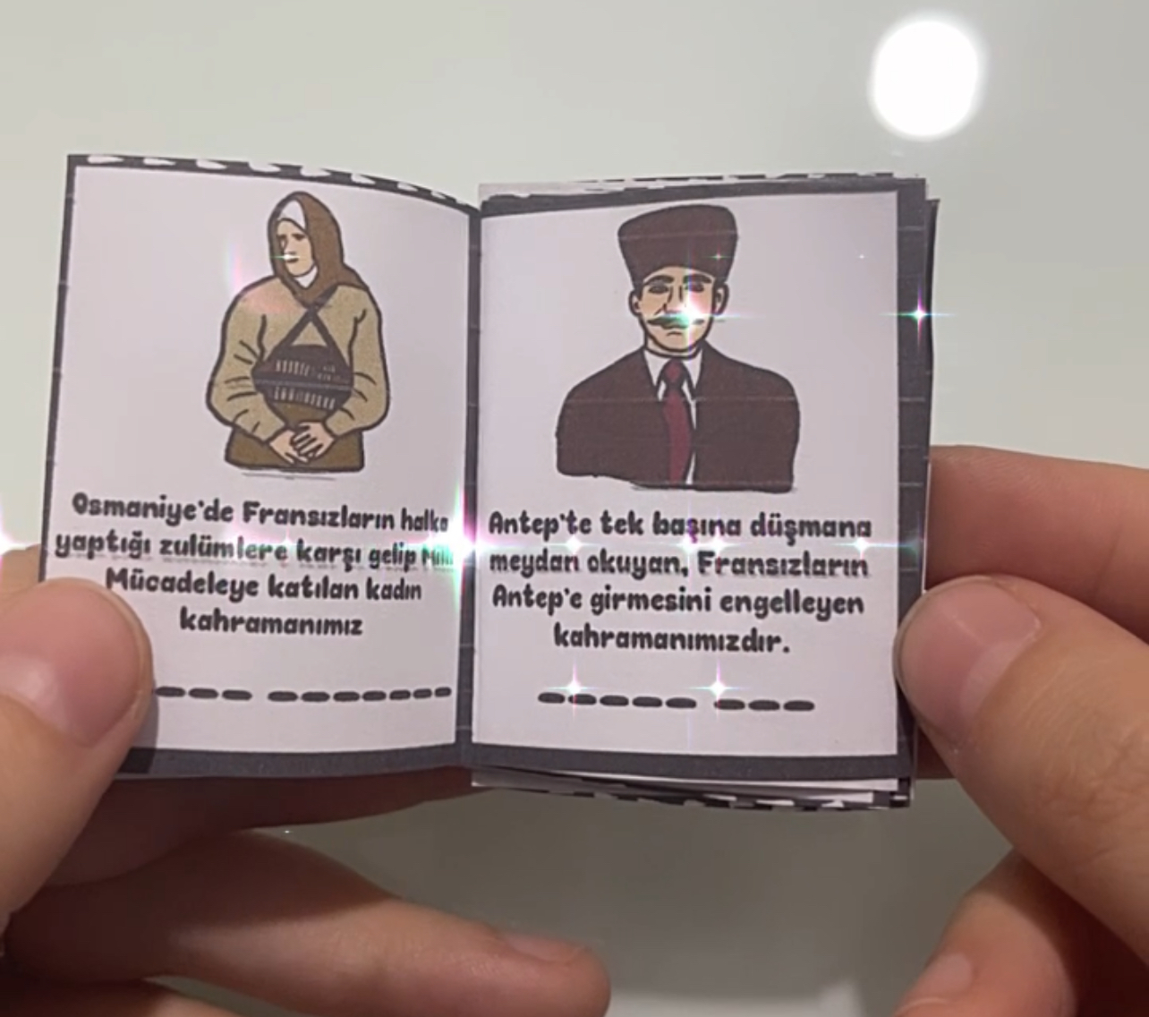 Milli Mücadele Kahramanları Mini Kitapçık