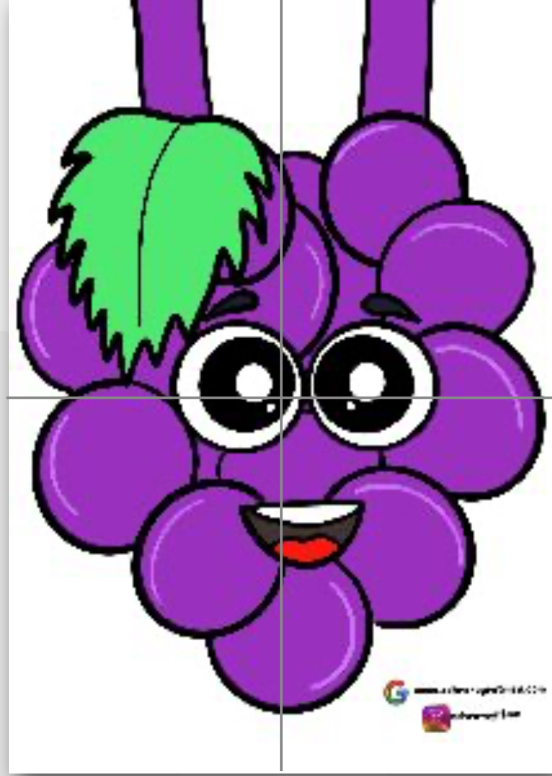 Yerli Malı Mor Üzüm Kostümü 4 A4 RENKLİ