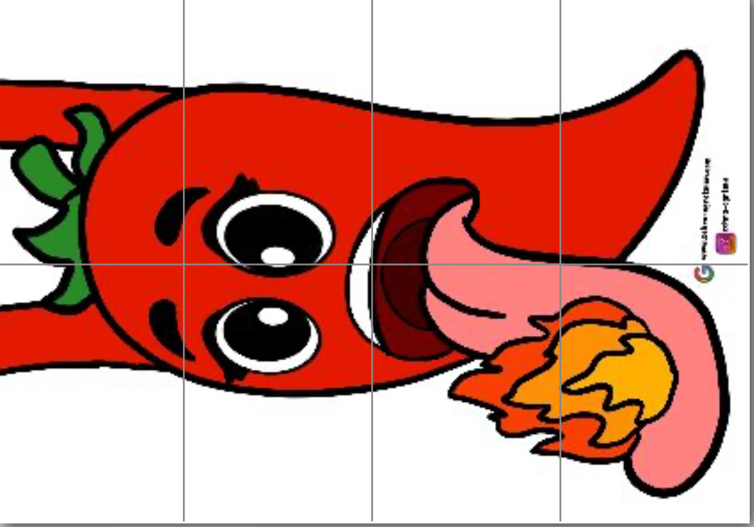 Yerli Malı Kırmızı Biber Kostümü 8 A4 RENKLİ