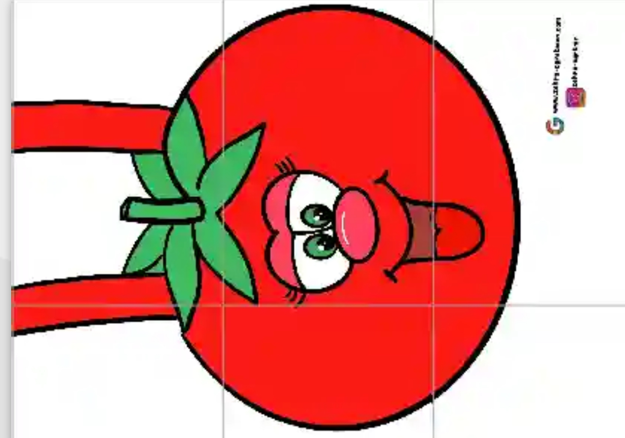 Yerli Malı Domates Kostümü 6A4 RENKLİ