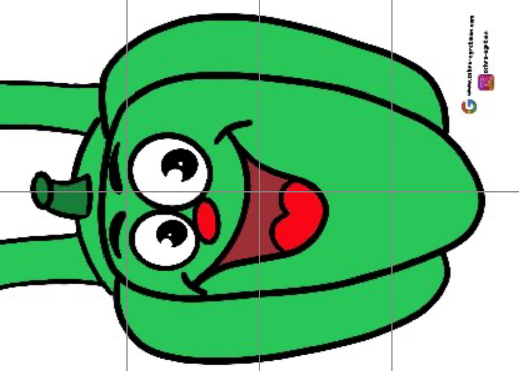 Yerli Malı Dolmalık Biber Kostümü 8 A4 RENKLİ