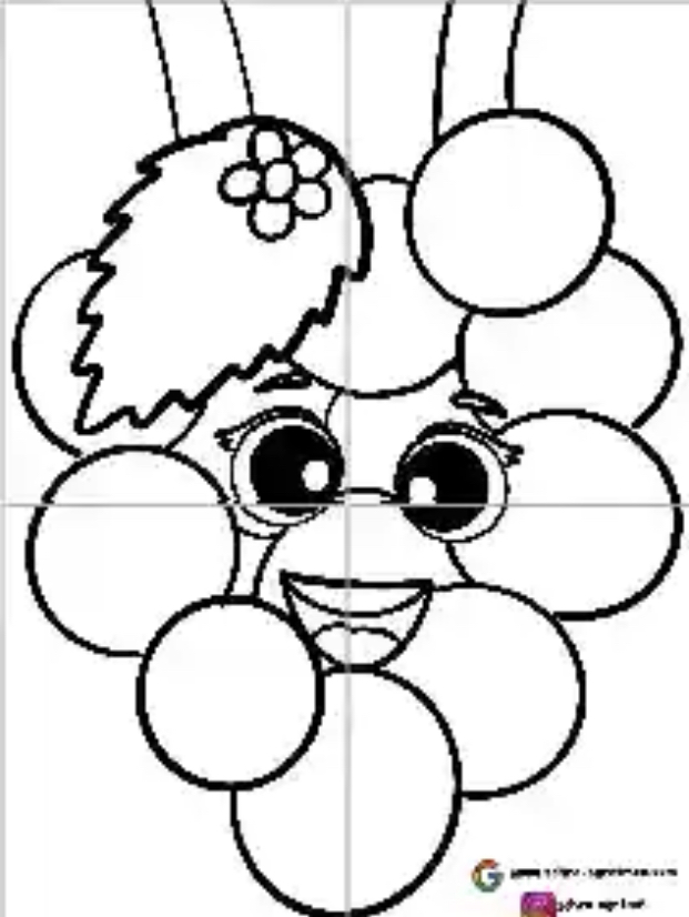 Yerli Malı Üzüm Kostümü 4 A4 RENKSİZ