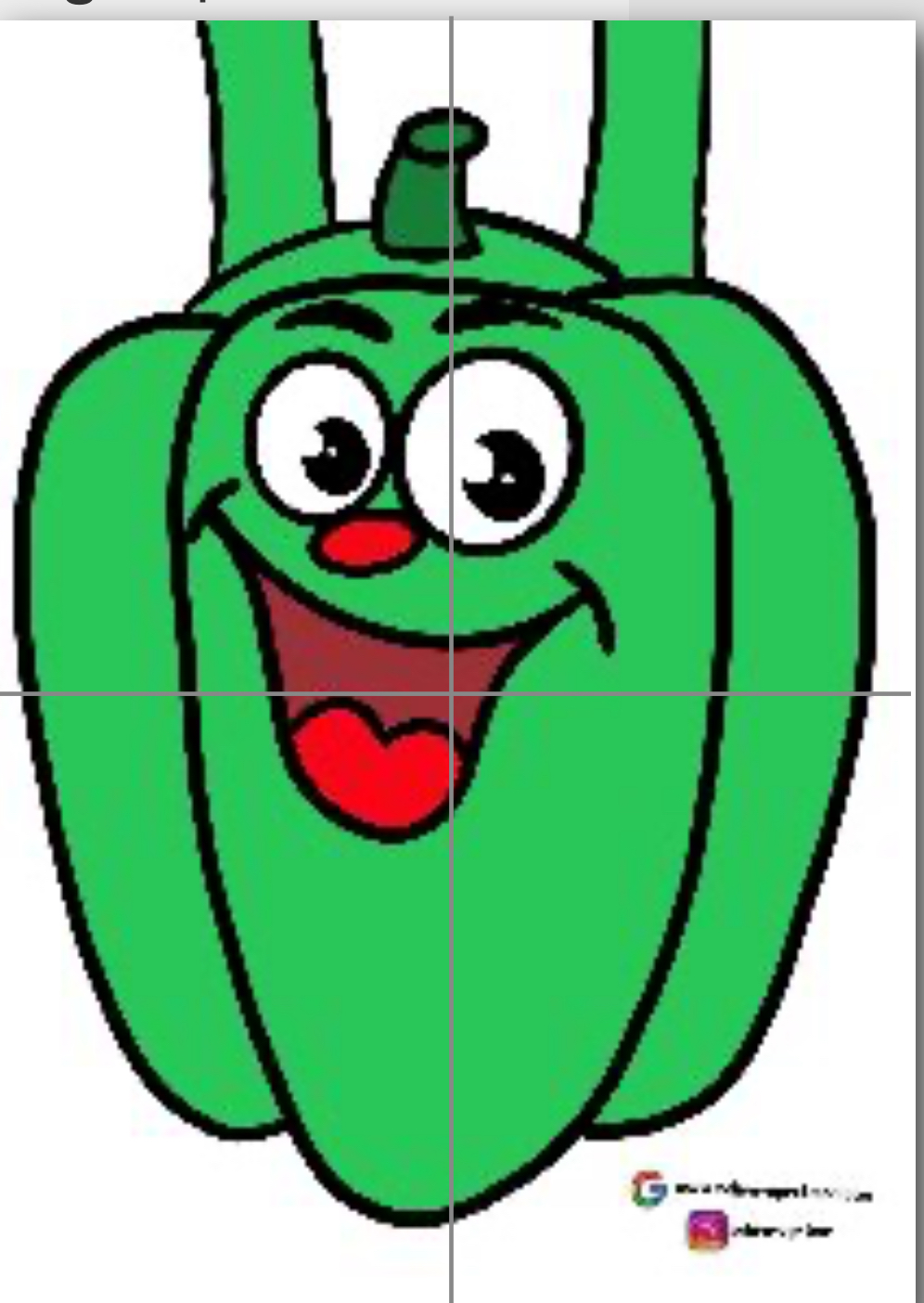 Yerli Malı Dolmalık Biber Kostümü 4 A4 RENKLİ