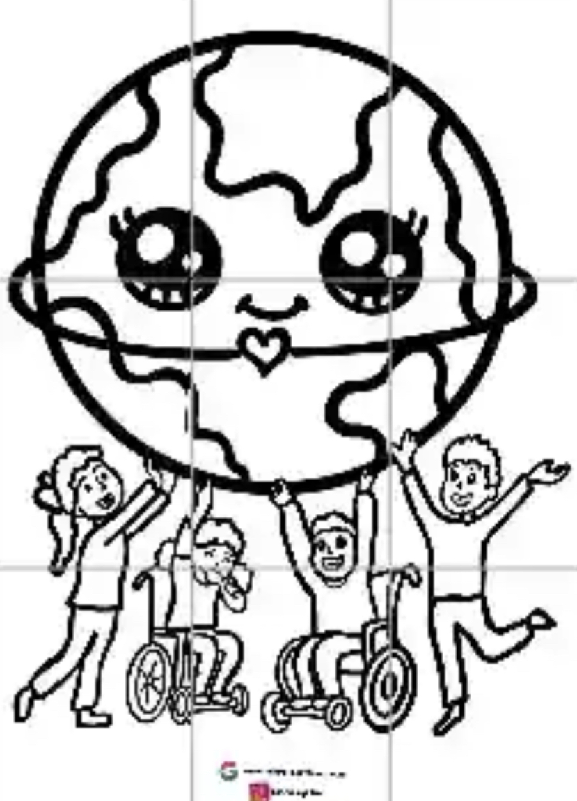 9 A4 Dünyayı Tutan Çocuklar RENKSİZ