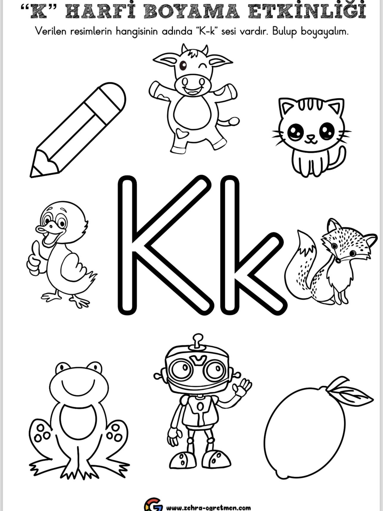 K Sesi Boya Kes Yapıştır Etkinlikleri