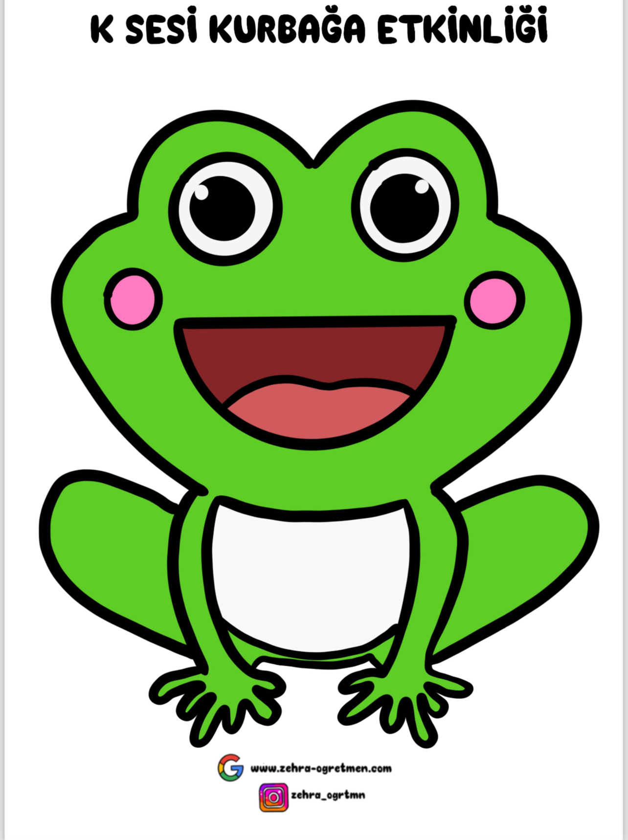 K Sesi Kurbağa Etkinliği