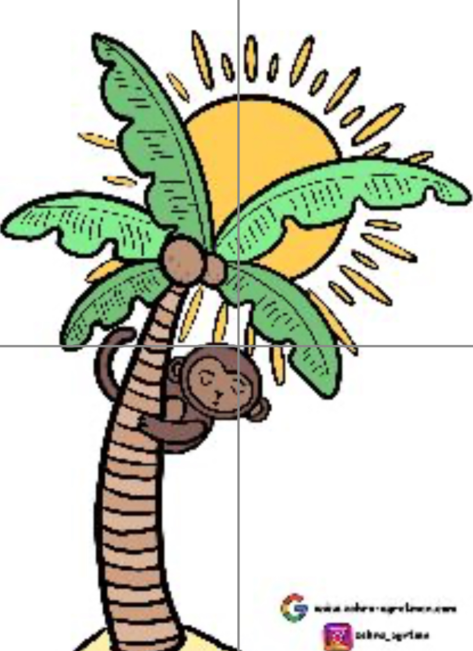 4 Ekim Palmiye Ağacı ( 4 A4 RENKLİ)