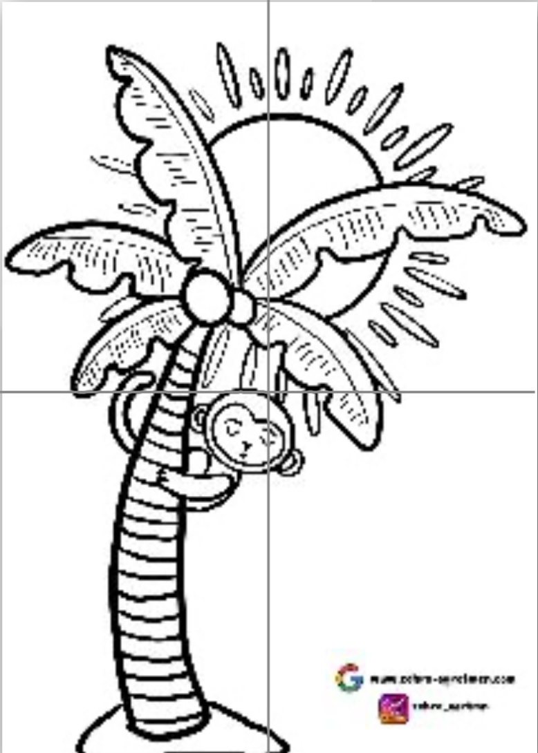 4 Ekim Palmiye Ağacı ( 4 A4 RENKSİZ)