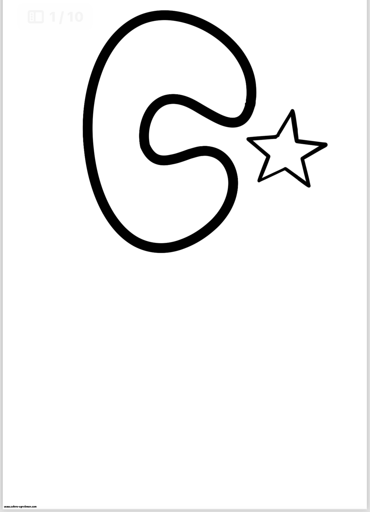 Cumhuriyet Boyama Sayfaları ( BOŞ ŞABLON)