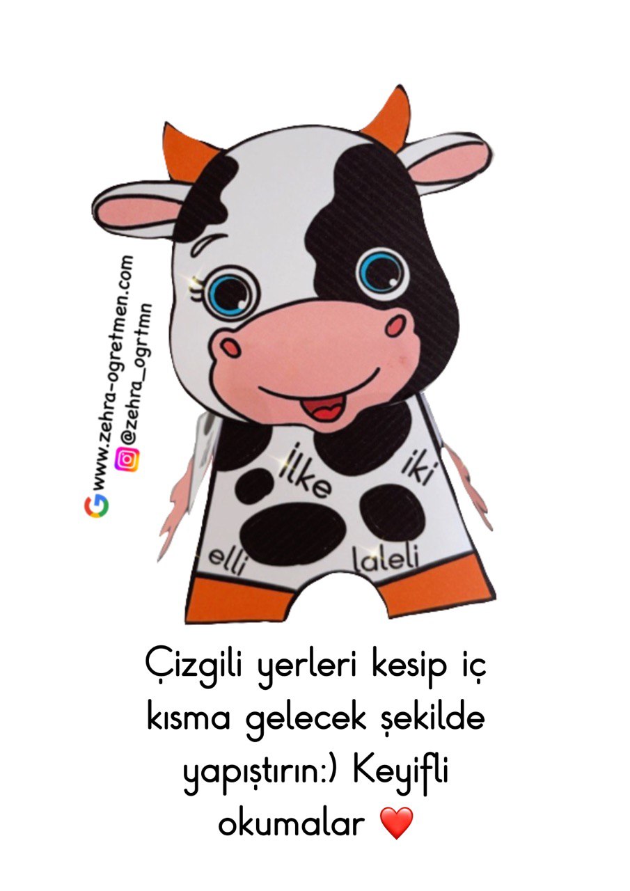 3 Boyutlu İnek Etkinliği (2022)