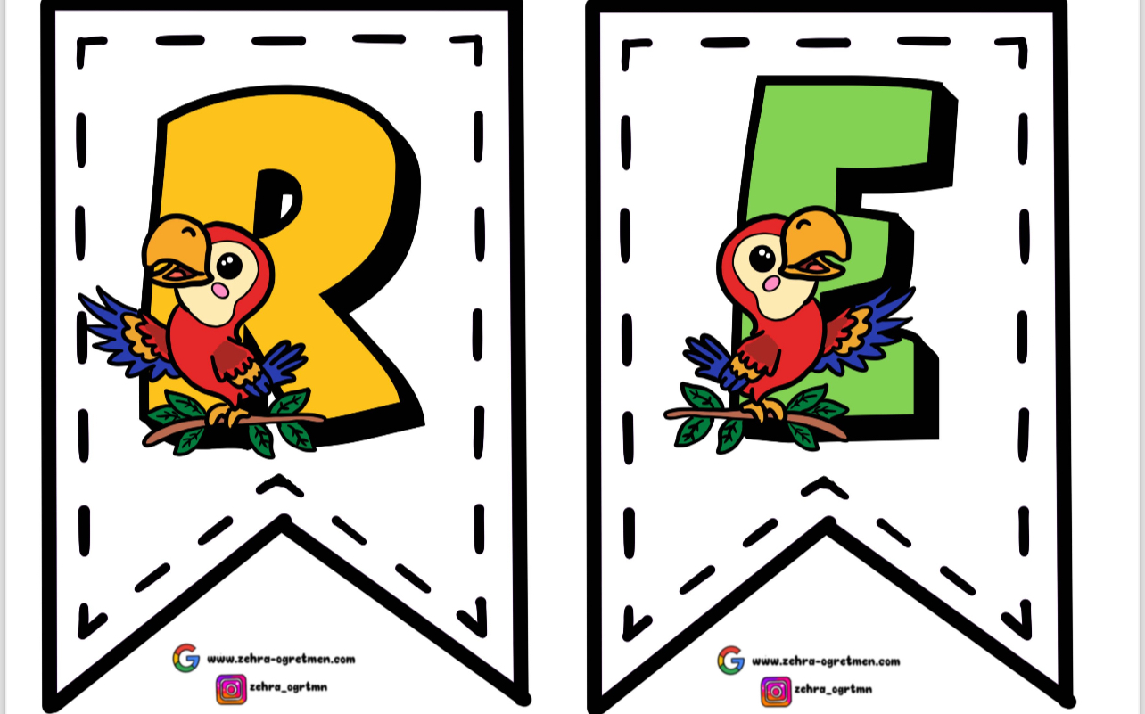 Renkli Tatiller Flama Beyaz Renkli