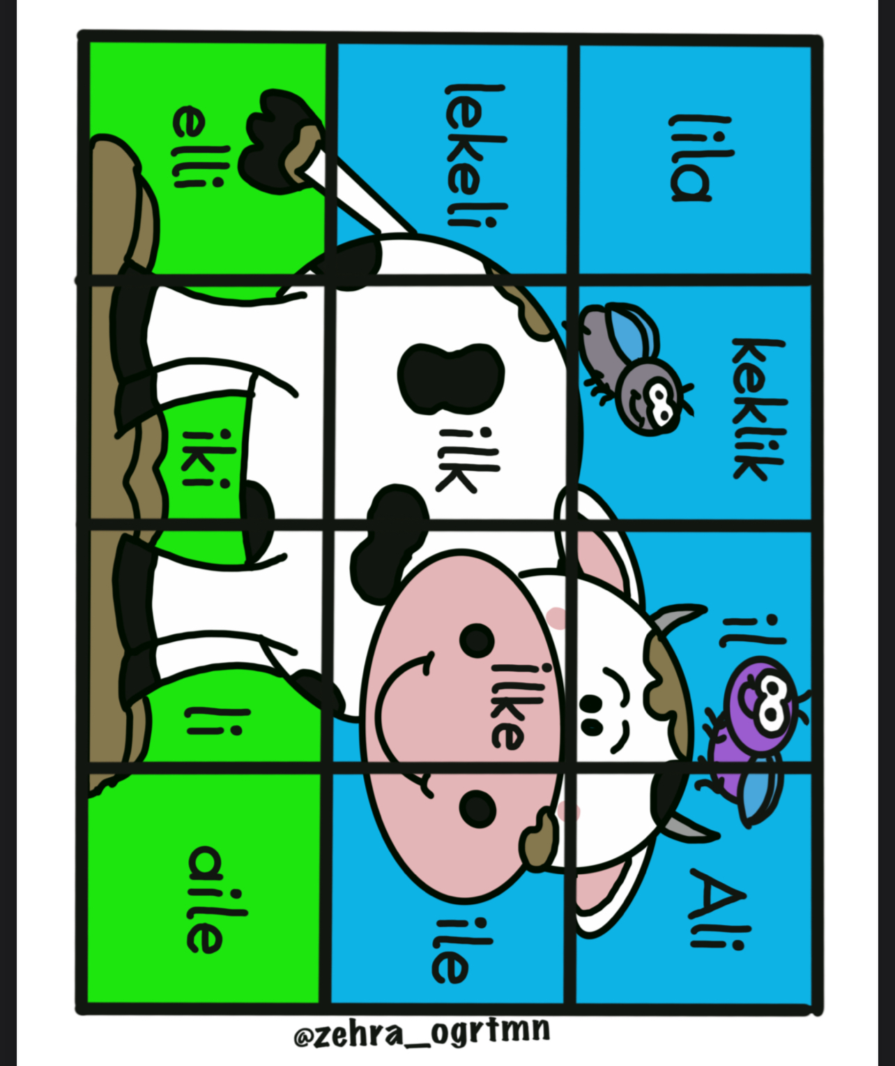 İ Sesi İnek Puzzle (2020)