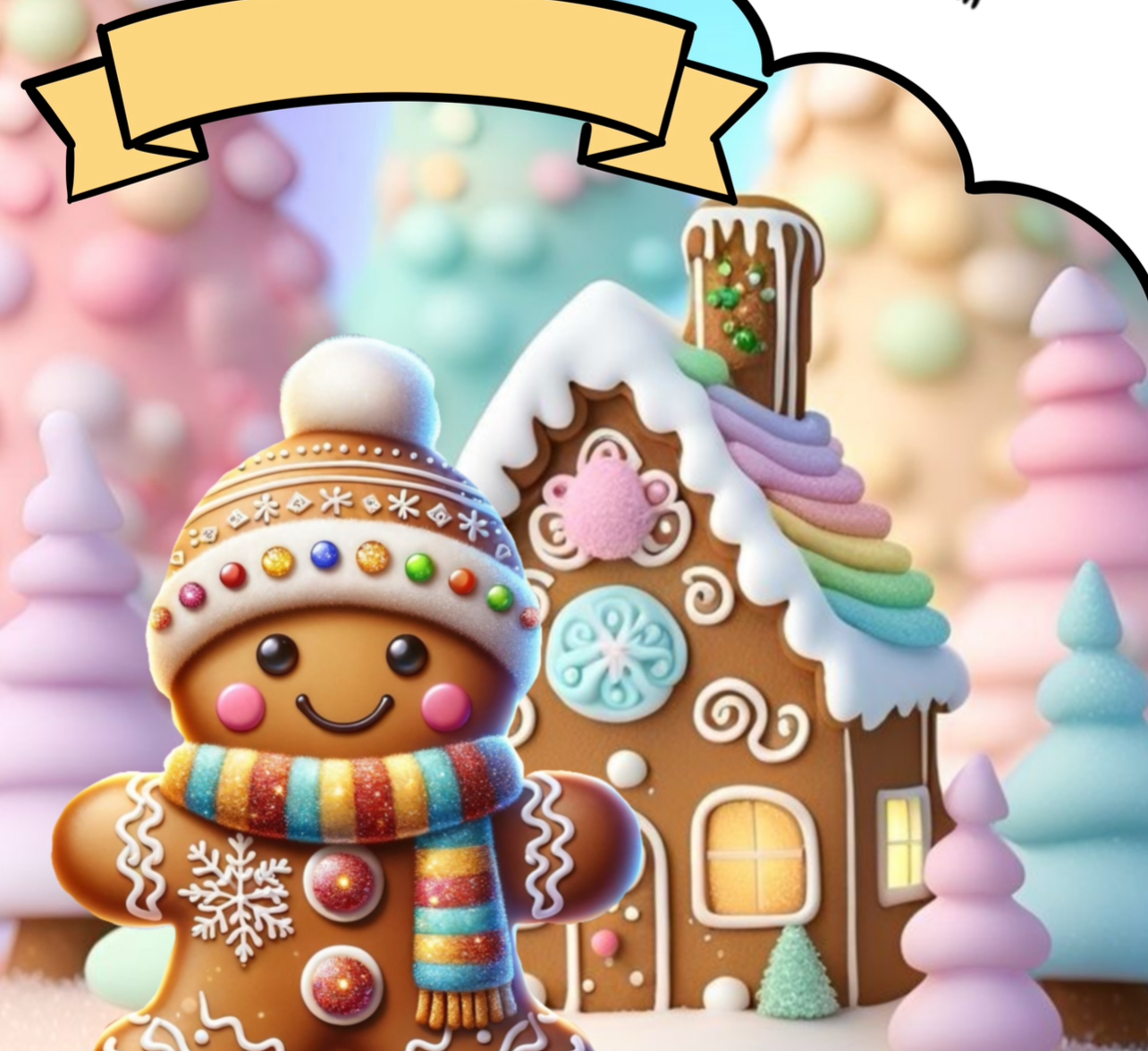 Kurabiye Adamlı Karne Kılıfları