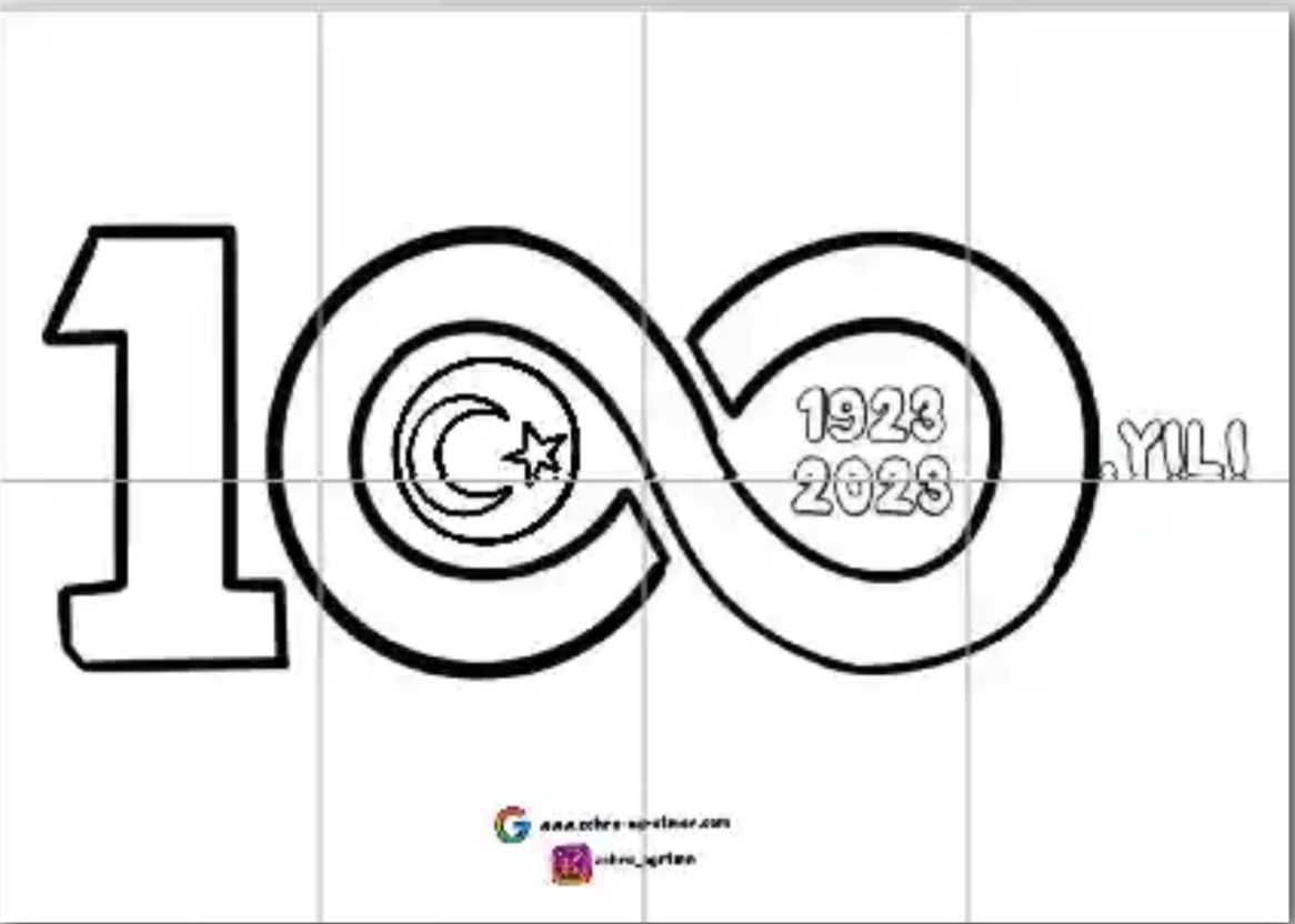 29 Ekim 100.Yıl Logosu 2 (8 A4) RENKSİZ