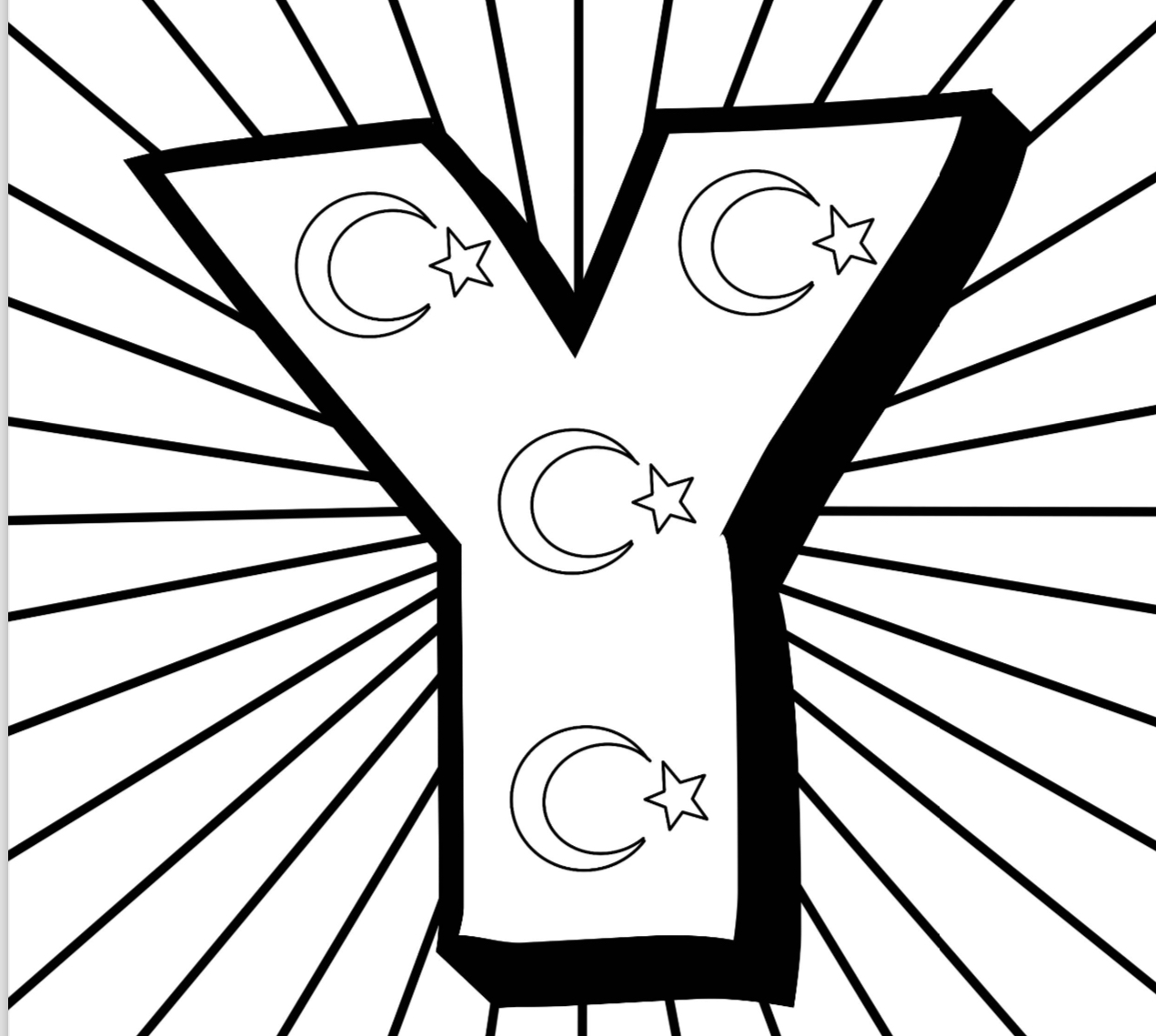 YAŞASIN CUMHURİYET 100 YAŞINDA ( BOYAMALI )