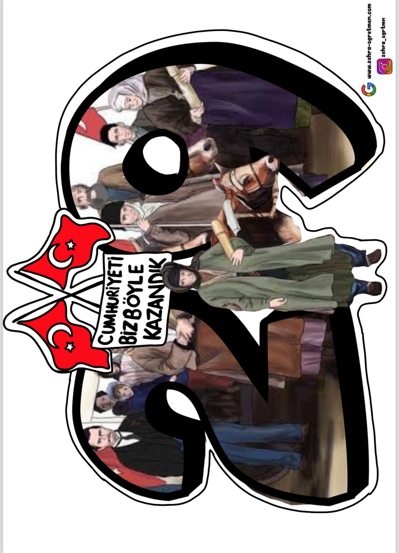 29 Ekim Pano Yazısı ( Cumhuriyeti Böyle Kazandık)