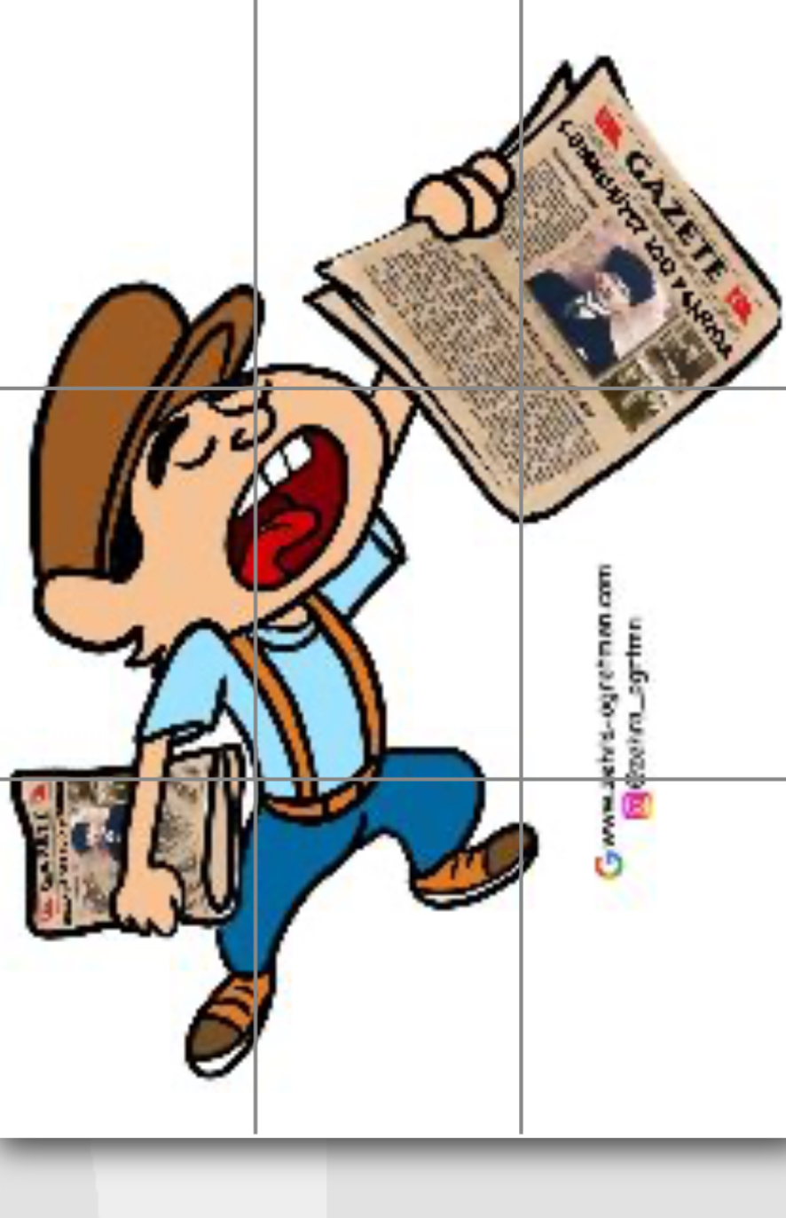 Cumhuriyet 100 Yaşında Gazetesi Satan Çocuk 1 ( 9 A4 RENKLİ)