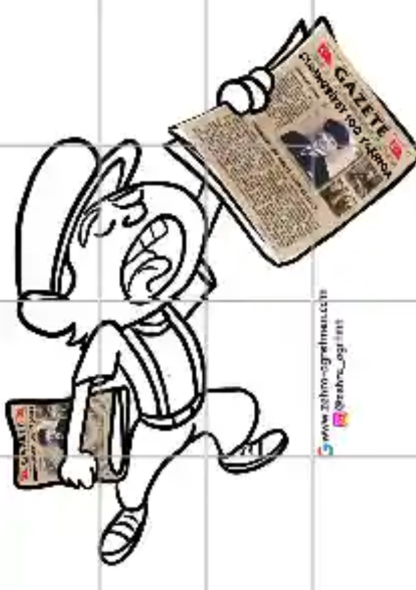 Cumhuriyet 100 Yaşında Gazetesi Satan Çocuk 1 ( 16 A4 RENKSİZ)
