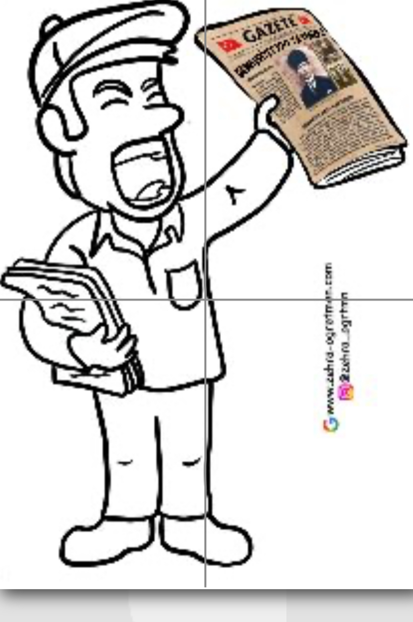 Cumhuriyet 100 Yaşında Gazetesi Satan Çocuk 2 ( 4 A4 RENKSİZ)