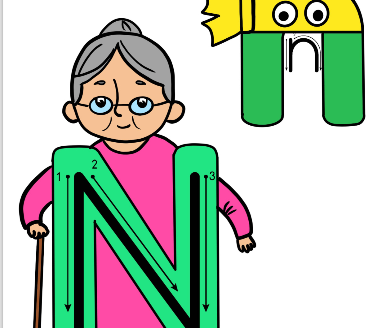 N Sesi İnteraktif Defter Etkinliği