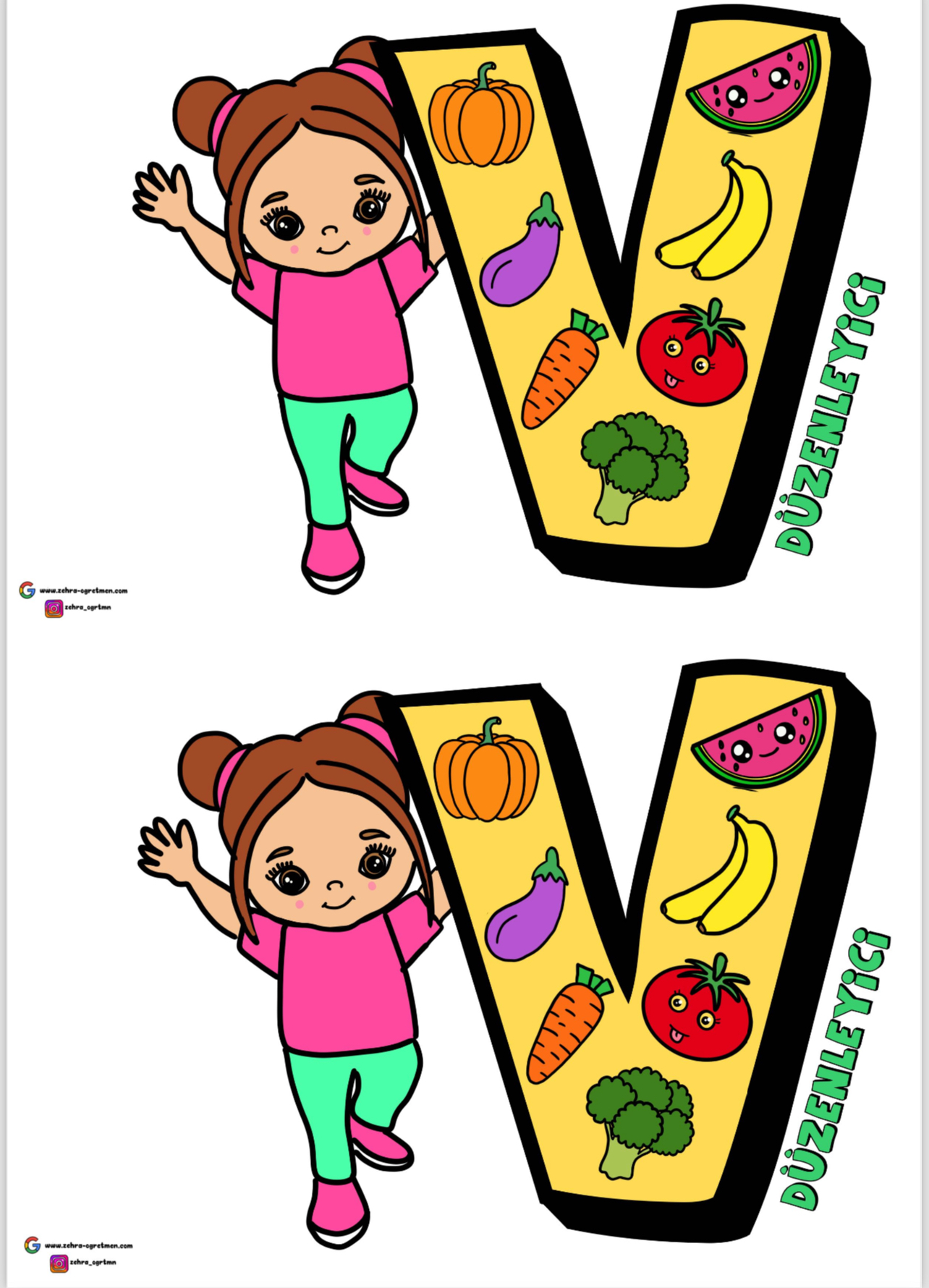 Proteinler Karbonhidratlar Yağlar Vitaminler Su ve Mineraller DEFTERE YAPIŞTIRMALIK BÜYÜK BOY