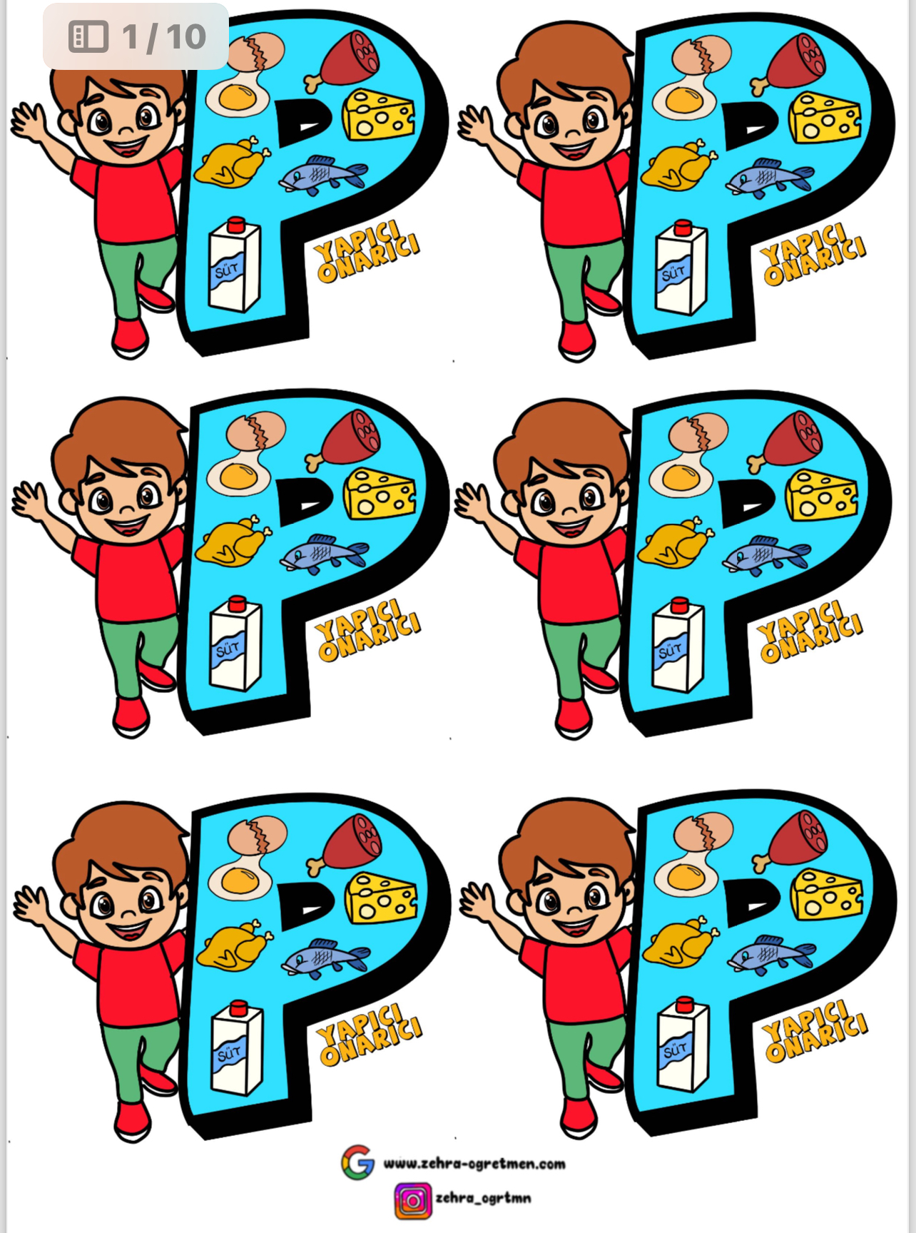 Proteinler Karbonhidratlar Yağlar Vitaminler  Su ve Mineraller DEFTERE YAPIŞTIRMALIK KÜÇÜK BOY