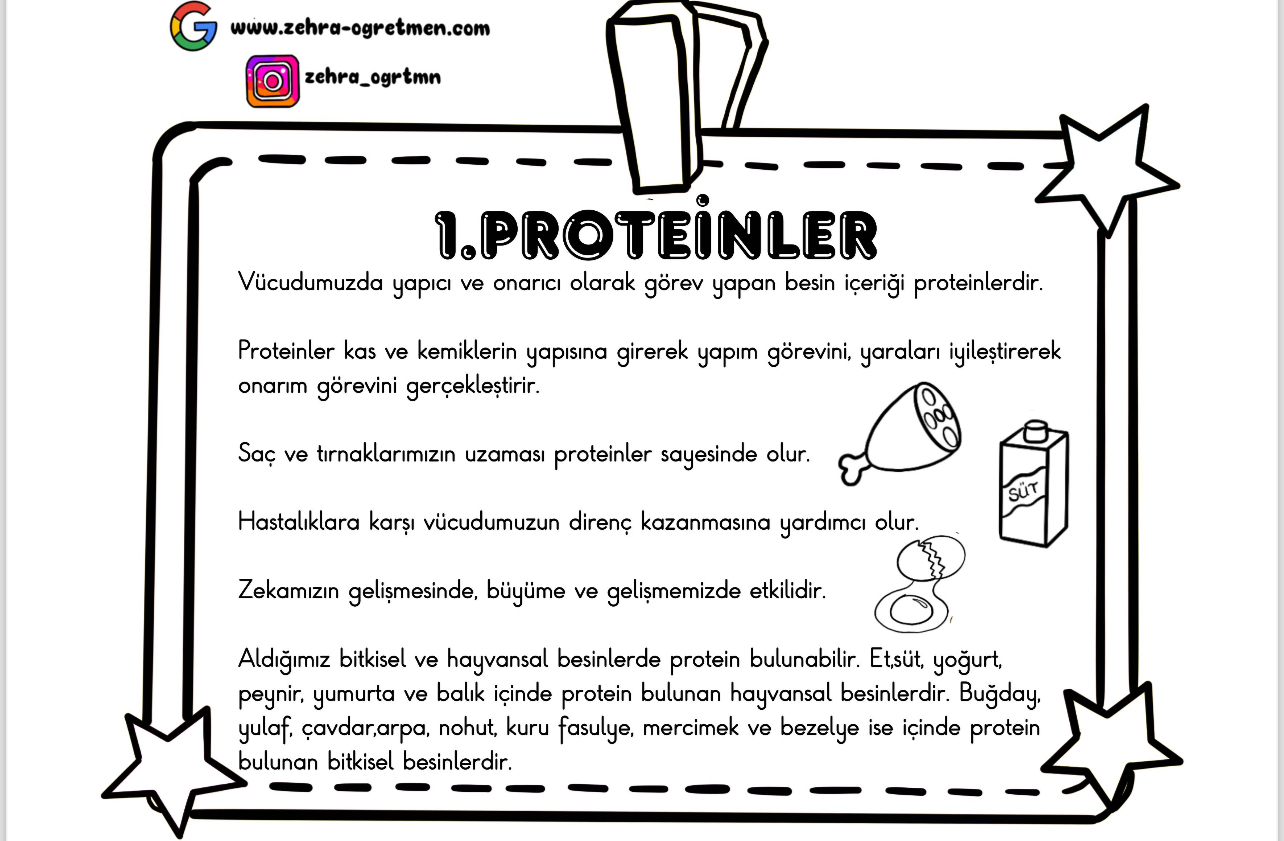 2. Konu Besinler Konu Anlatımı RENKSİZ