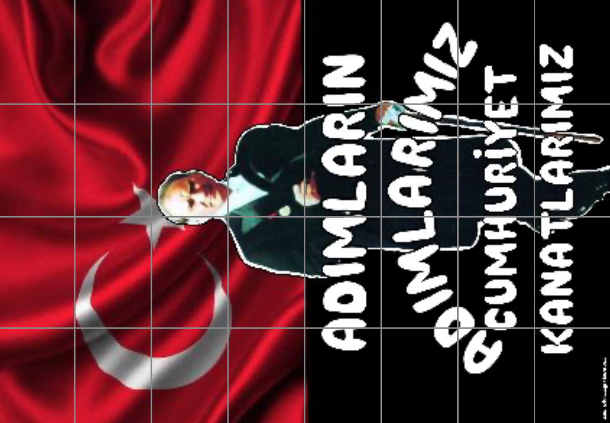 Adımların Adımlarımız Cumhuriyet Kanatlarımız ATATÜRK 5 DİKEY ( 32 A4)