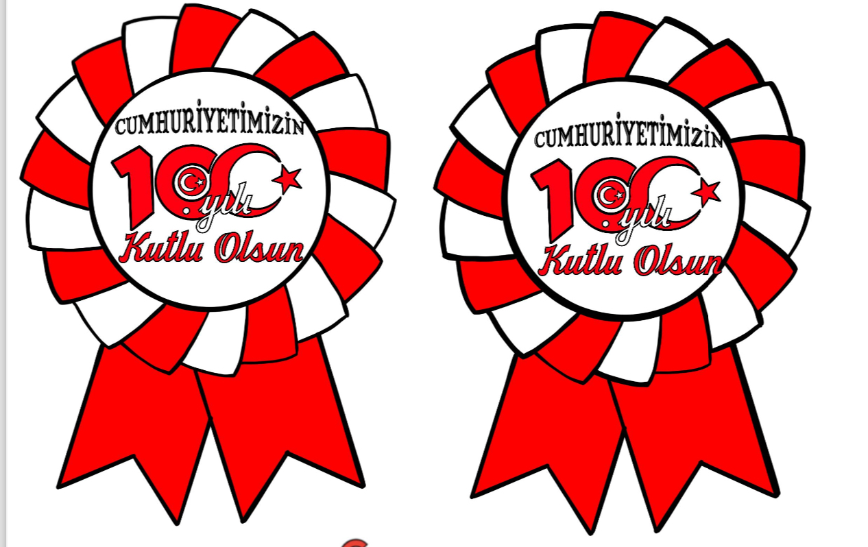 29 Ekim 100. Yıl Rozetleri