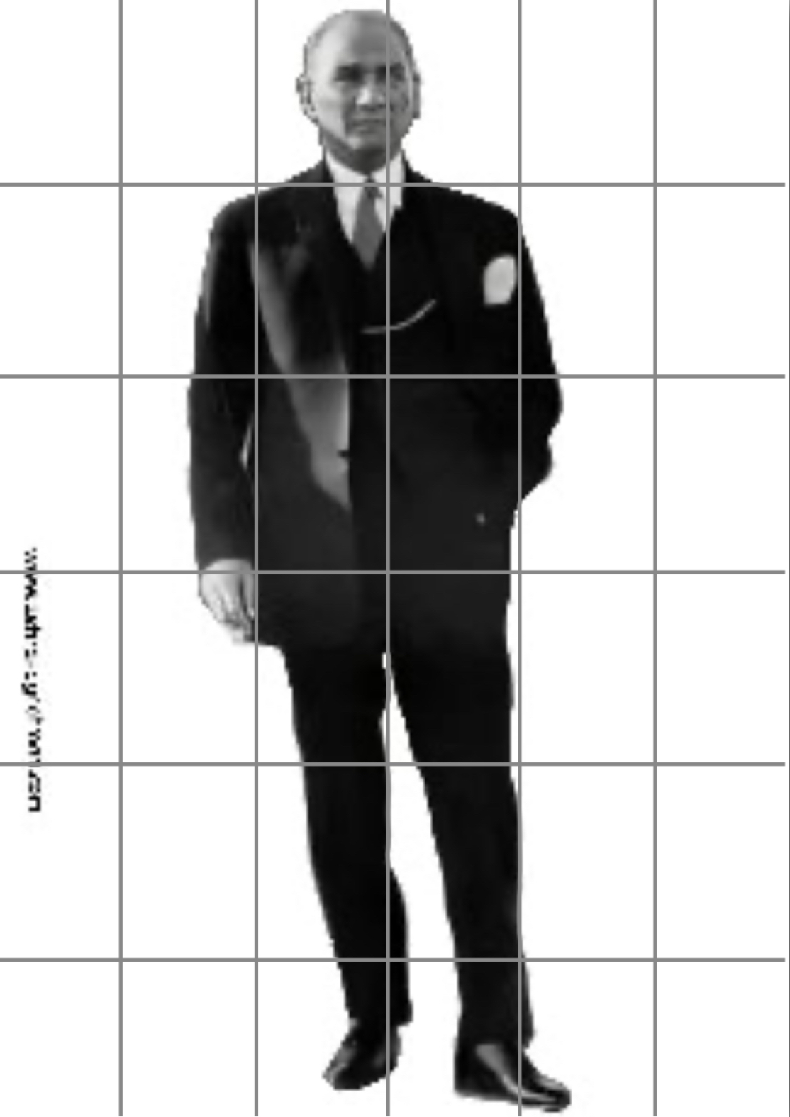 Ayakta Duran  Atatürk 36 A4