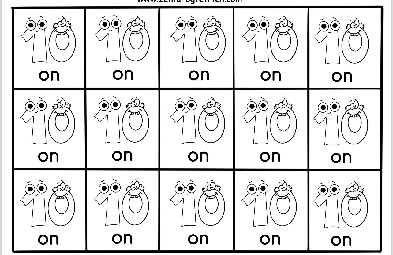 O Sesi Defter Dikte Görselleri ( 15 Öğrenci İçin ) RENKSİZ