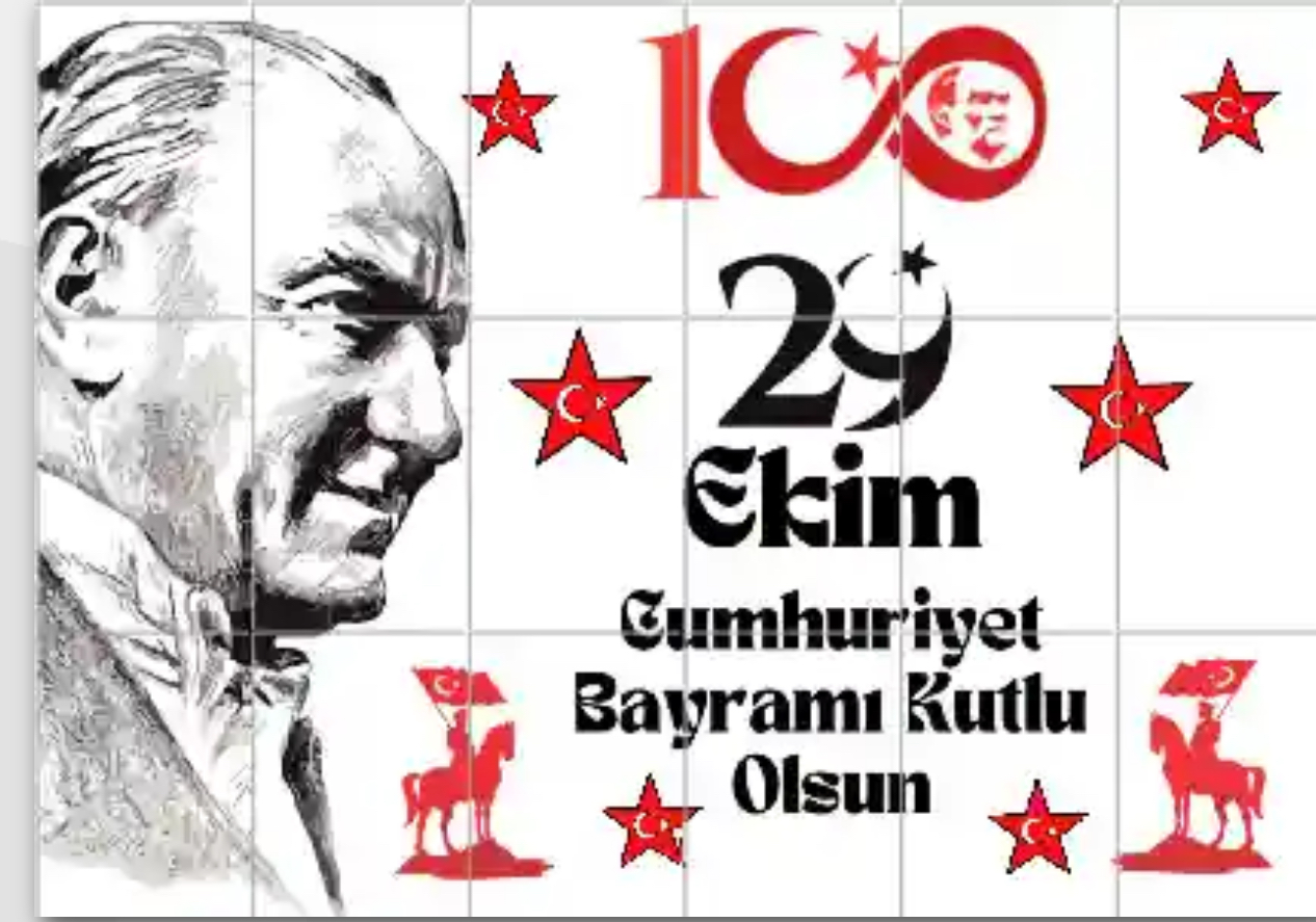 18 A4 29 Ekim Cumhuriyet Bayramı Kutlu Olsun