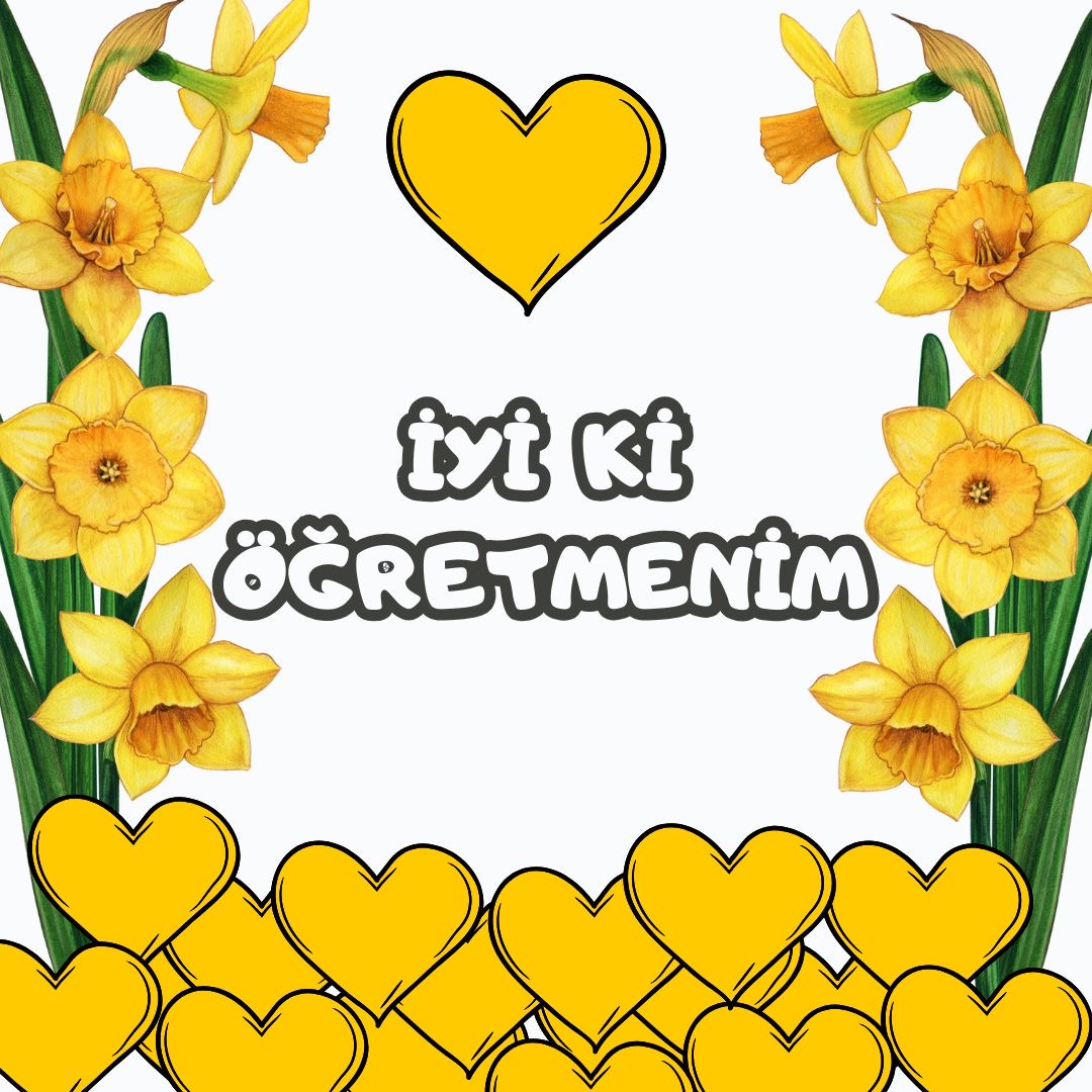 ( PANO 3) İyi ki Öğretmenim Pano Bütün Hali 12A4